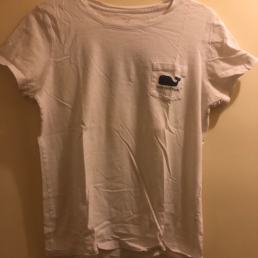 White Vineyard Vines Shirt